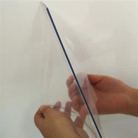 একপাশে পিই ফিল্ম সহ পুরু পিভিসি শীট